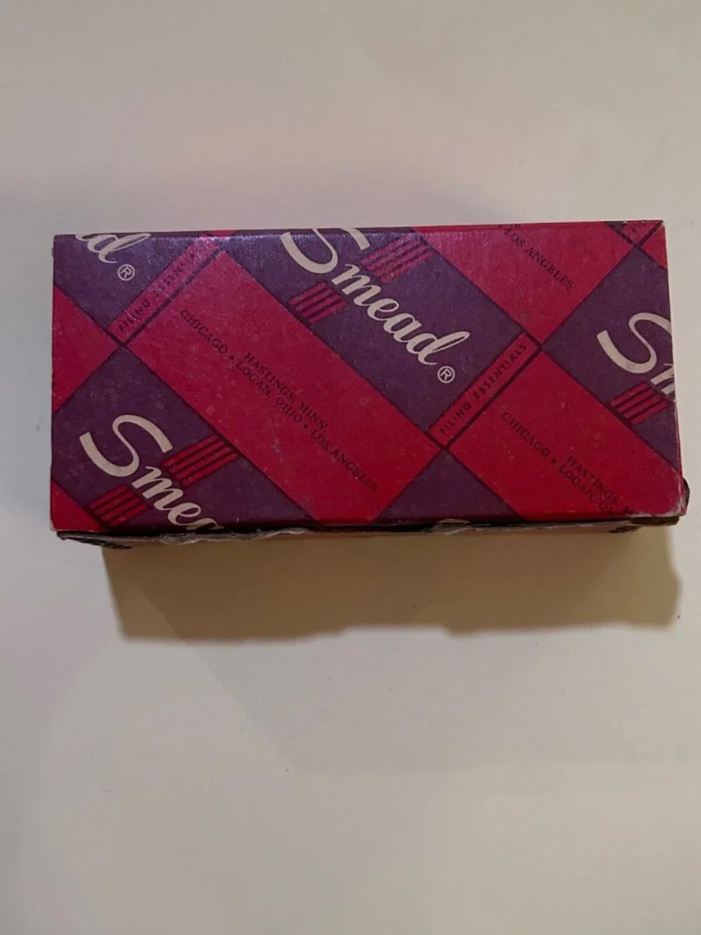 Vintage Smead Flex-A-Vision File Tabs and Cardboard Inserts in Original Box